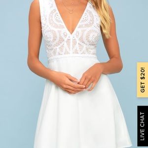 White Lulu’s Dress